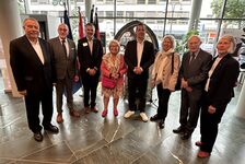 Bildergalerie Delegation aus Louisville zu Besuch 2024  Vom 7. bis 13. September 2024 besuchte aus diesem Anlass eine Delegation aus Louisville die Partnerstadt Mainz.