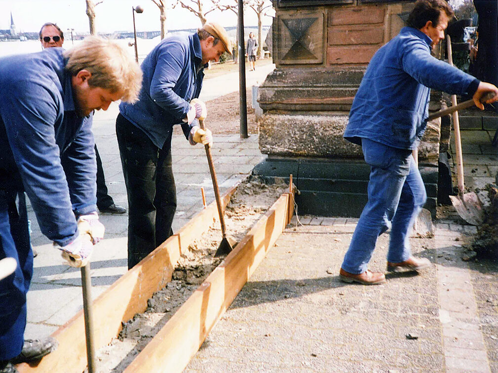 Bevor es noch schlimmer wird: Hochwasserschutz 1988.