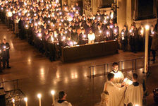 Bildergalerie Dom St. Martin Dom St. Martin Osternacht in St. Martin