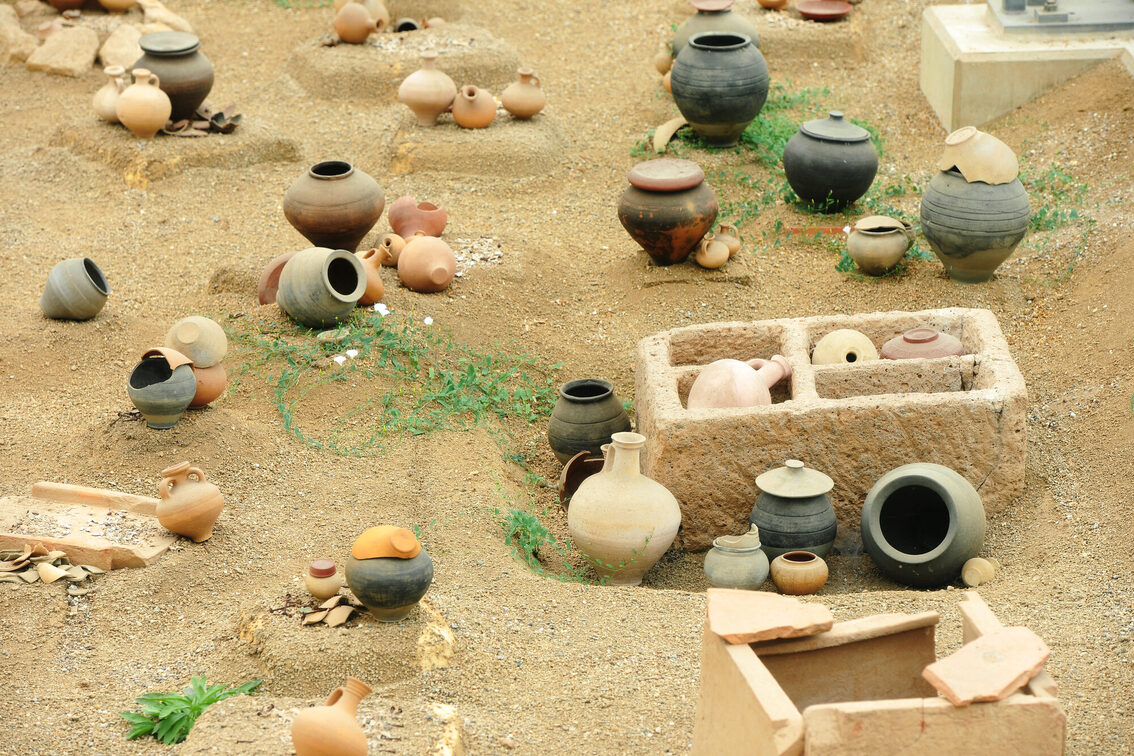 Roman burial route