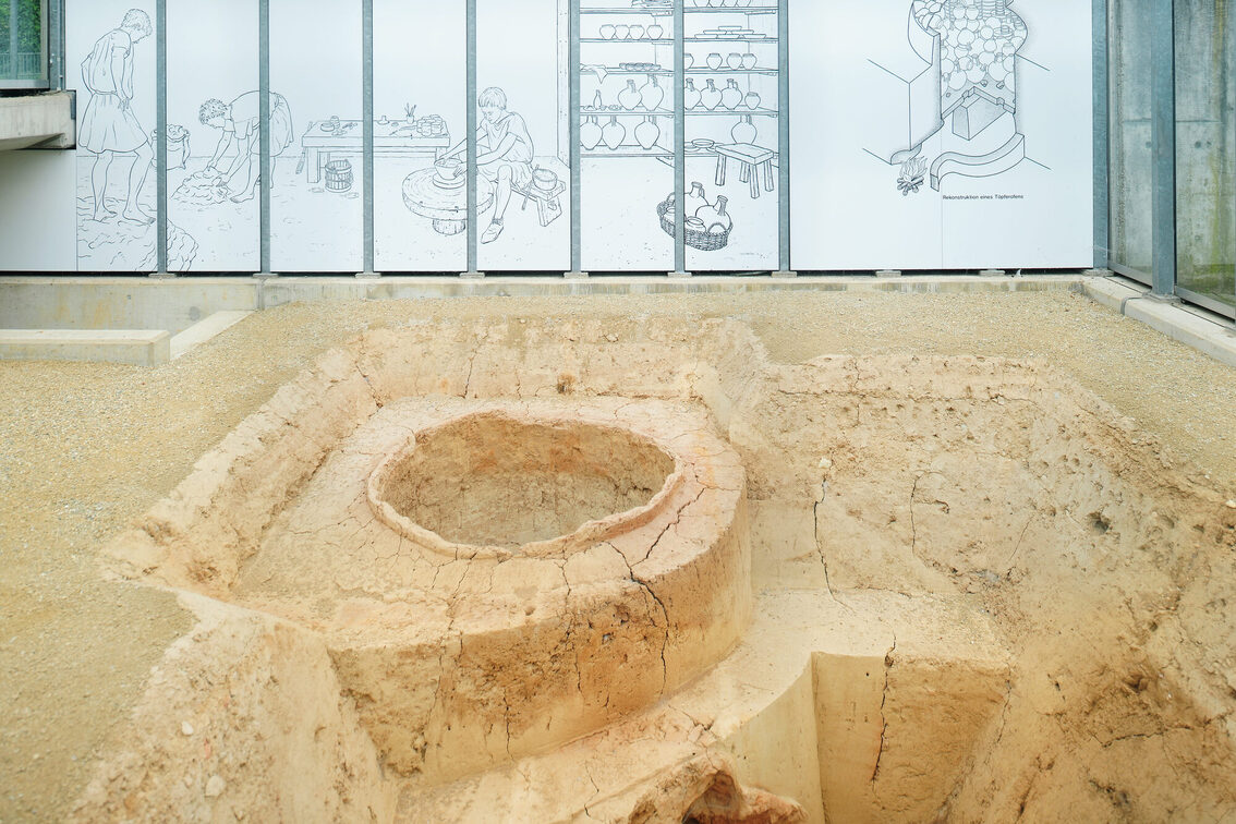 Roman burial route