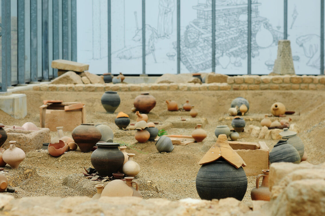 Roman burial route