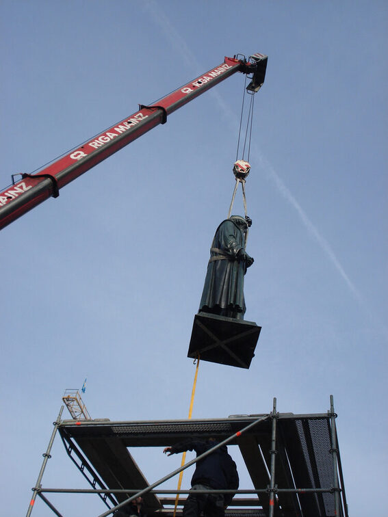 Gutenberg kehrt am Krahn zurück