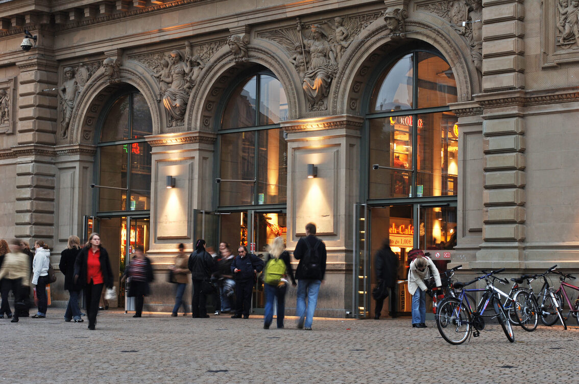 Mainz ana istasyonuna giriş