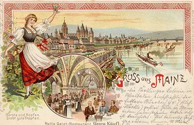 Puede ver una postal de 1898