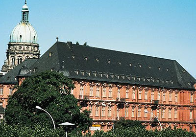 The Rhine front of the Electoral Palace