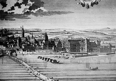 The Electoral Palace around 1720/30