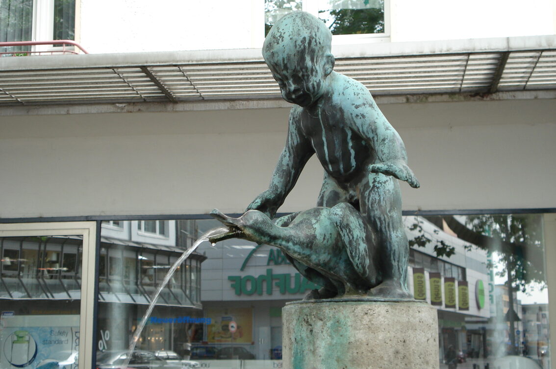 Entenfängerbrunnen in der Altstadt