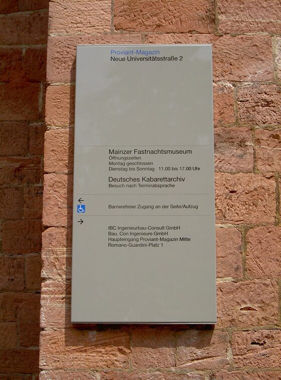 Signpost Provisions Ofisi