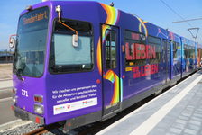 Bildergalerie "Regenbogenbahn" Einweihung der Regenbogenbahn in Mainz am 21.09.2017.