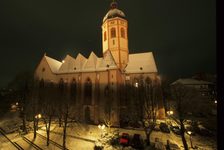 Bildergalerie St. Stephan Schneebedeckte Kirche St. Stephan St. Stephan im Winter