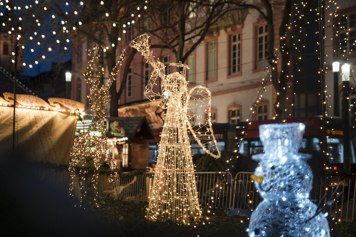 Weihnachtliche Beleuchtung