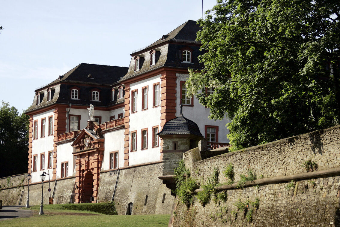 The Mainz citadel on the Jakobsberg