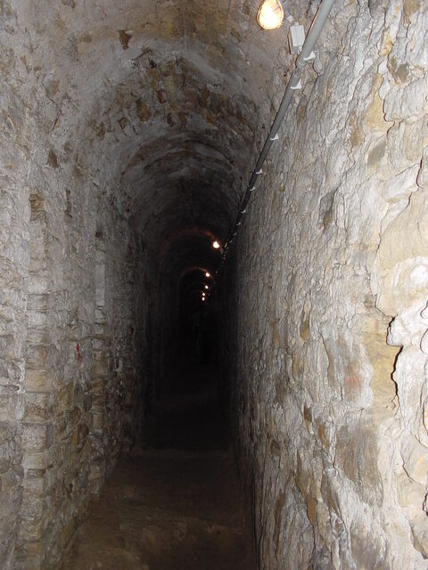 Underground passage of the citadel