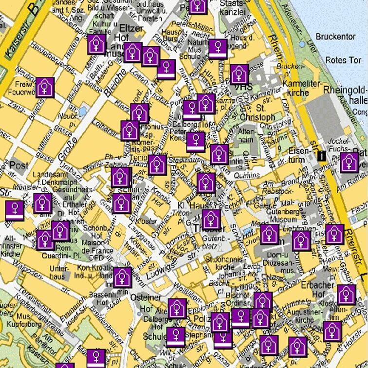 خريطة المدينة