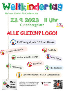 Weltkindertag 2023 in Mainz