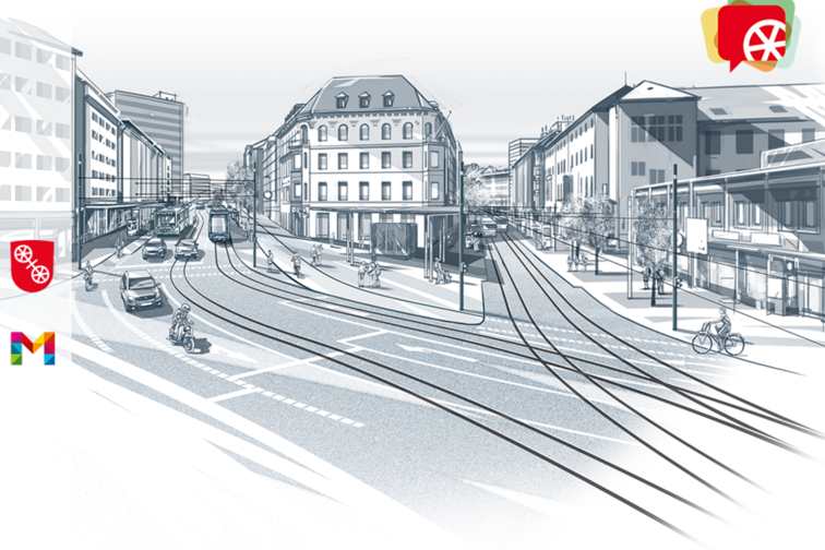 Skizze Binger Straße