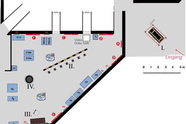 Grundriss der Schinderhannes-Ausstellung