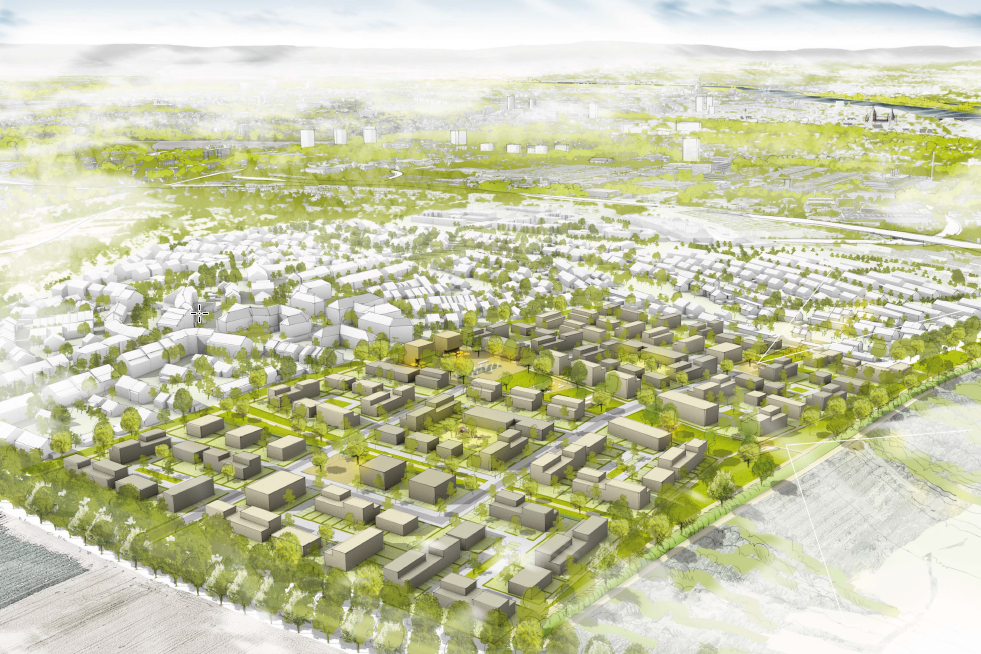 1.Preis - Hechtsheimer Höhe - Blick von Südosten