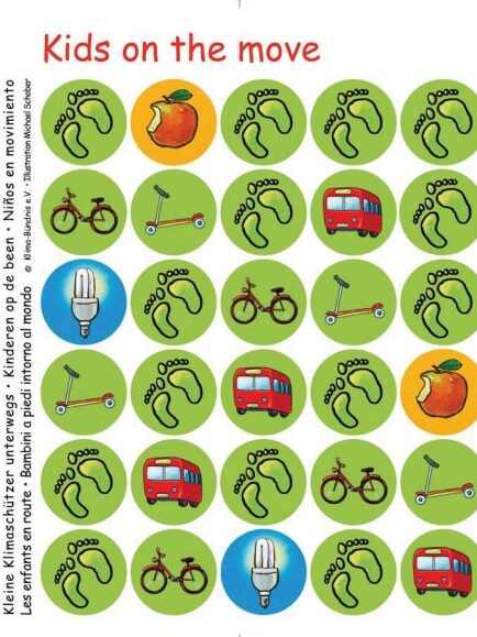 Kindermeilen - Stickerbogen