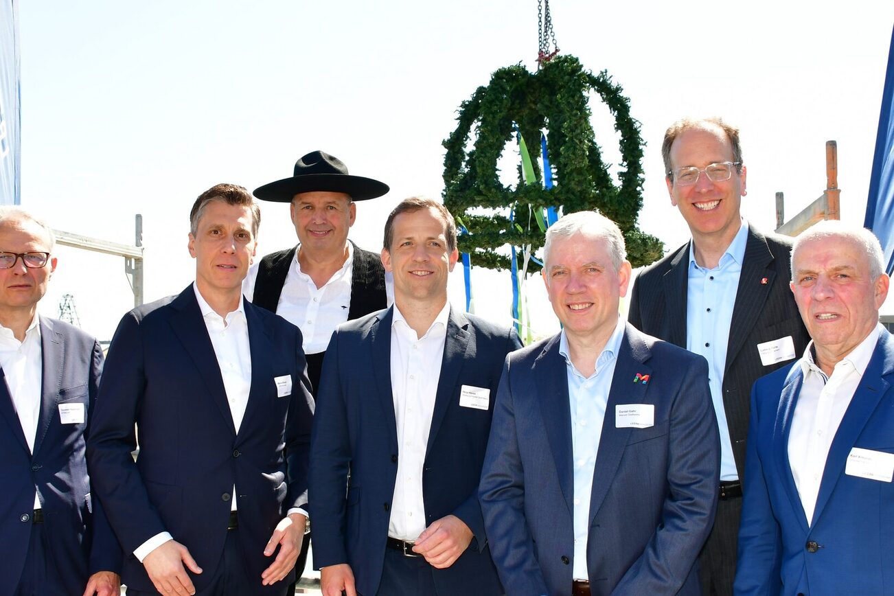 Richtfest Marina B Zollhafen Mainz