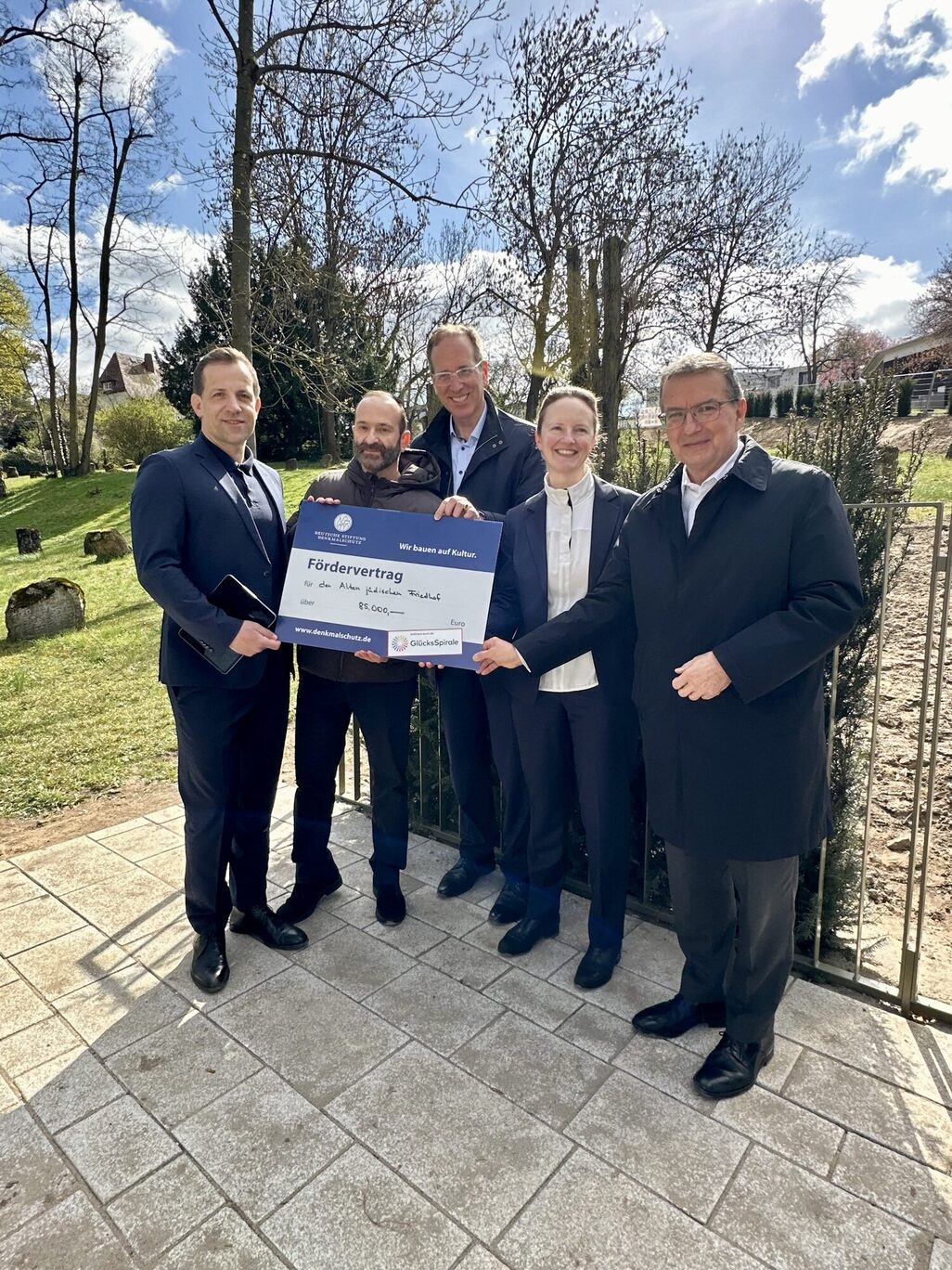 Remise d'une subvention de la Fondation allemande pour la protection des monuments à la ville de Mayence