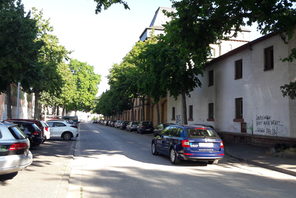 Blick in die Wallaustrasse © Landeshauptstadt Mainz - Stadtplanungsamt