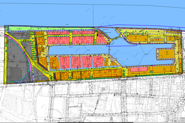 Zoll- und Binnenhafen: Bebauungsplan 2015
