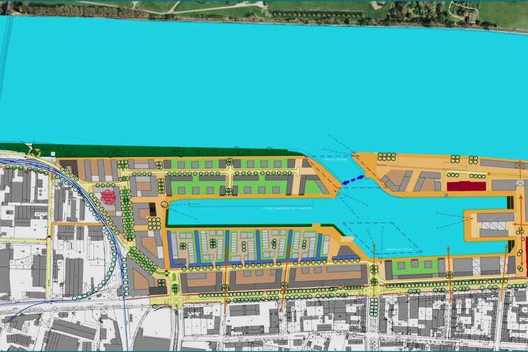 Zoll- und Binnenhafen: Rahmenplan 2007