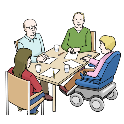 Illustration "Working group"