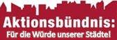 Logo Aktionsbündnis Für die Würde unserer Städte