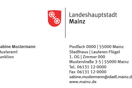 مثال على بطاقة العمل