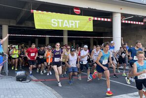 Start zum Mainzer Drei-Brücken-Lauf © Landeshauptstadt Mainz