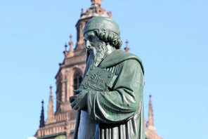 Gutenberg-Denkmal von Bertel Thorvaldsen © Kristina Schäfer