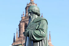 Gutenberg-Denkmal von Bertel Thorvaldsen
