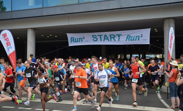 Start zum Mainzer Dreibrückenlauf