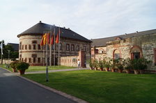 Außenansicht der Reduit in Mainz-Kastel