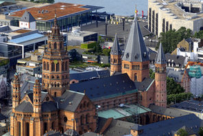 Dom, Luftaufnahme © Landeshauptstadt Mainz