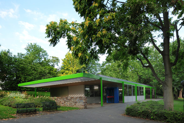 Vogelhaus im Stadtpark