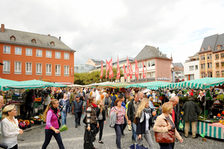 Wochenmarktbesucher