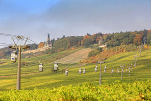 Seilbahn zum Niederwalddenkmal © Foto: Marlis Steinmetz, Quelle: Rüdesheim Tourist AG