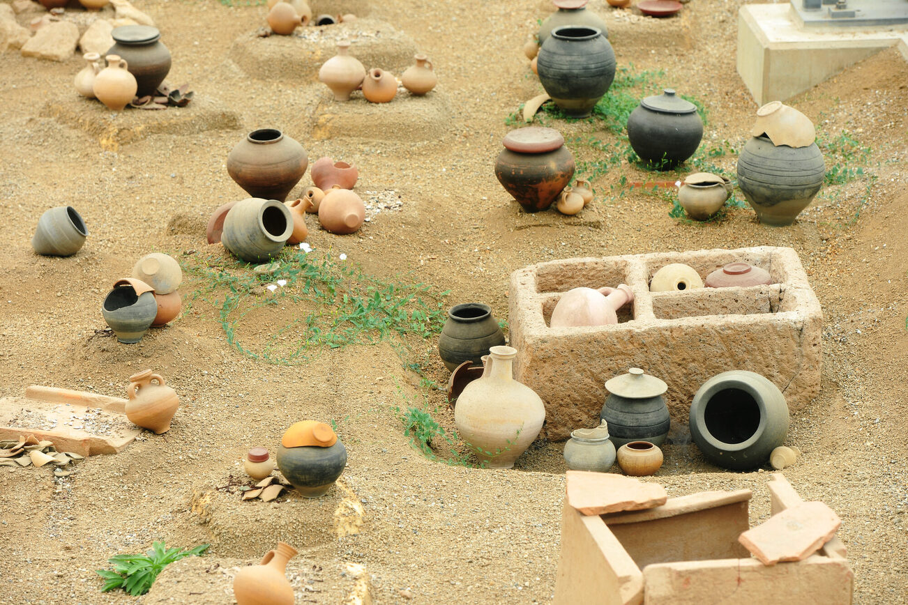 Roman burial route