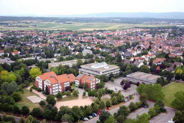 Vista aerea di Bretzenheim