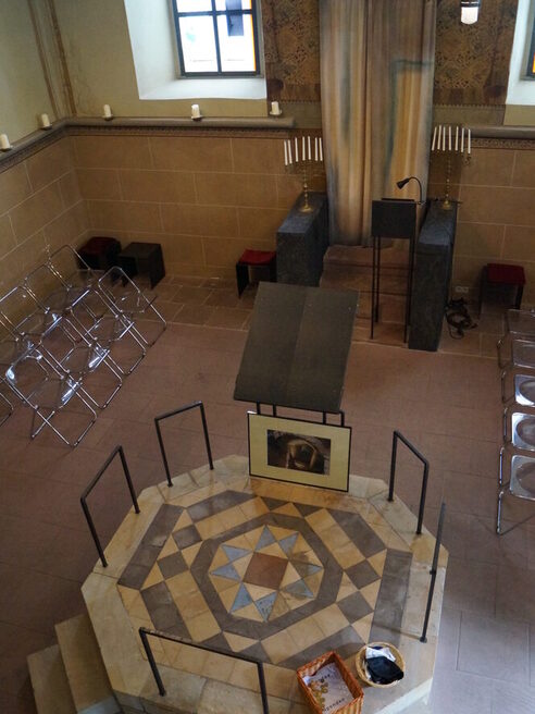Innenraum der Synagoge