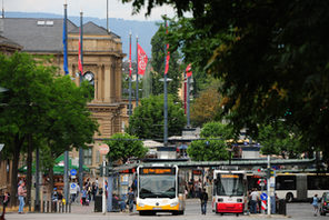 Mainzer Hauptbahnhof © Landeshauptstadt Mainz