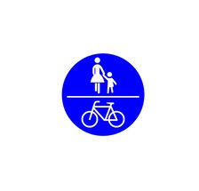StVO-Zeichen 240 Gemeinsamer Fauß- und Radweg