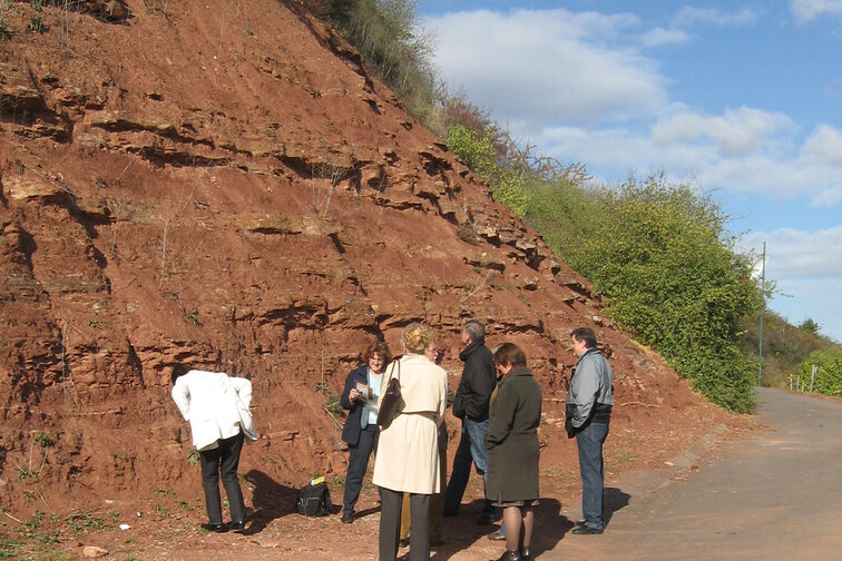 Eine Gruppe der Kultur- und Weinbotschafter