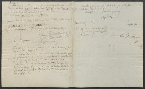 Brief vom 27. Januar 1827 von anderer Hand