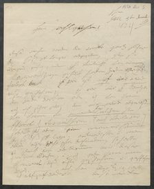 Brief vom 5. Dezember 1824 Seite 1