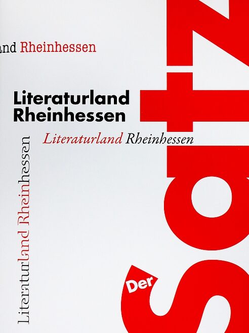 Buchcover Literaturland Rheinhessen Der Satz